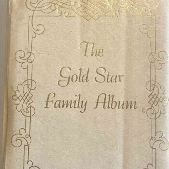 EUC - The Gold Star Family Album Hard Back Cover 1966 Christian - Picture 1 of 8